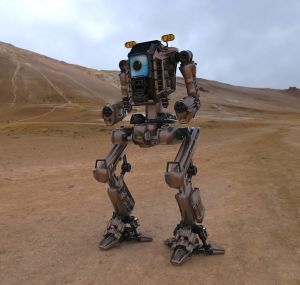 Guinness-rekordot állított fel Cassie, egy kétlábú robot
